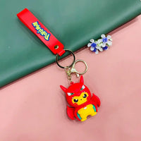 Pikachu Cosplay Pokimoen Keychain