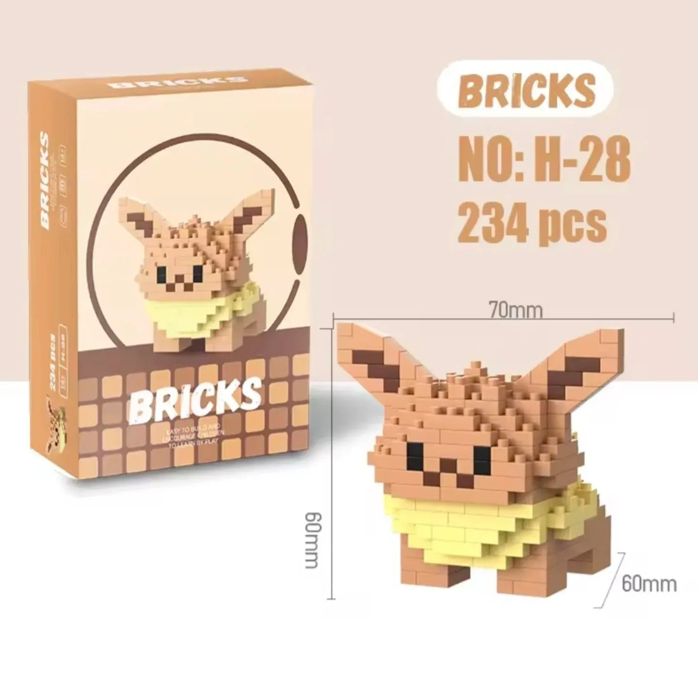 Pokemon Bricks Nano Building Blocks