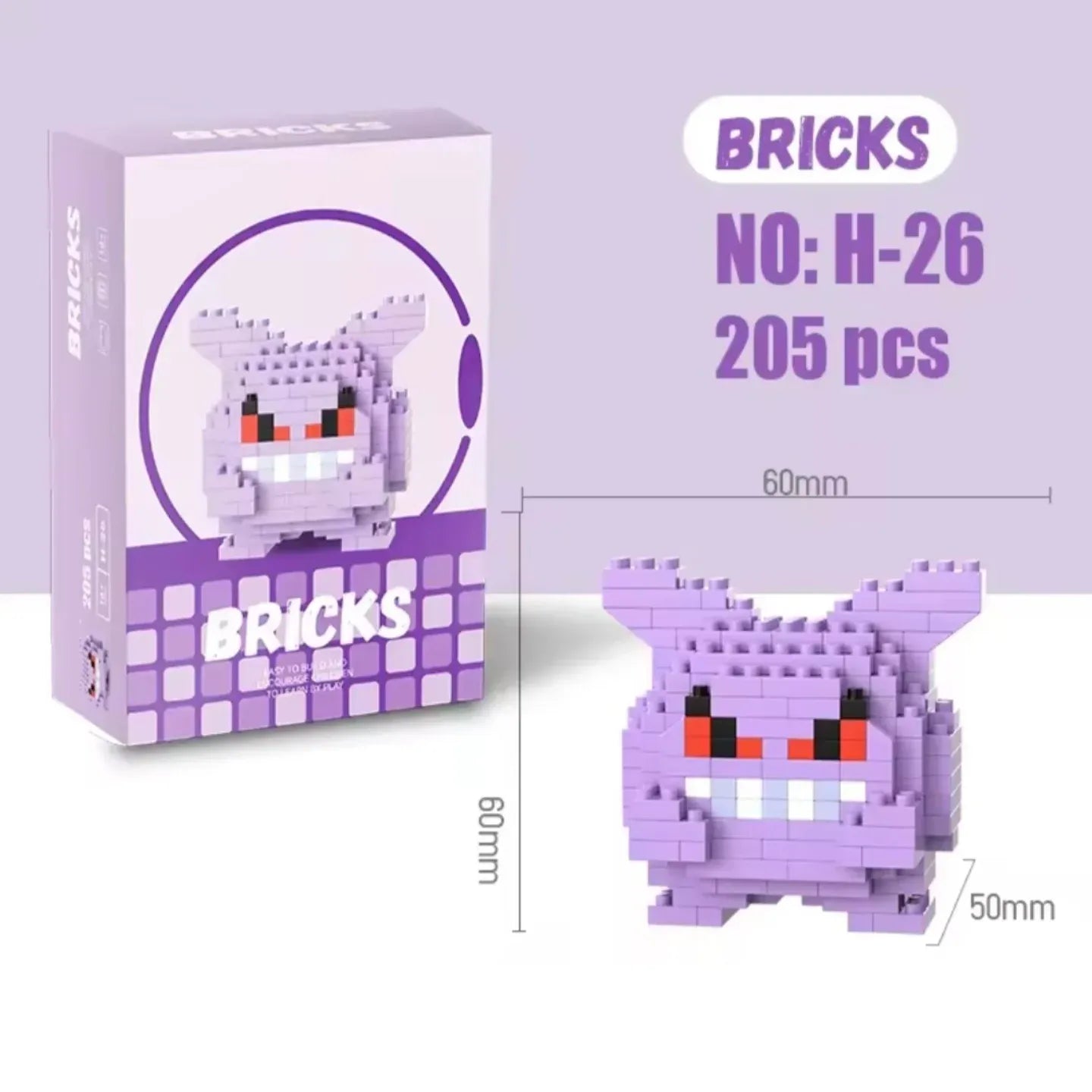 Pokemon Bricks Nano Building Blocks