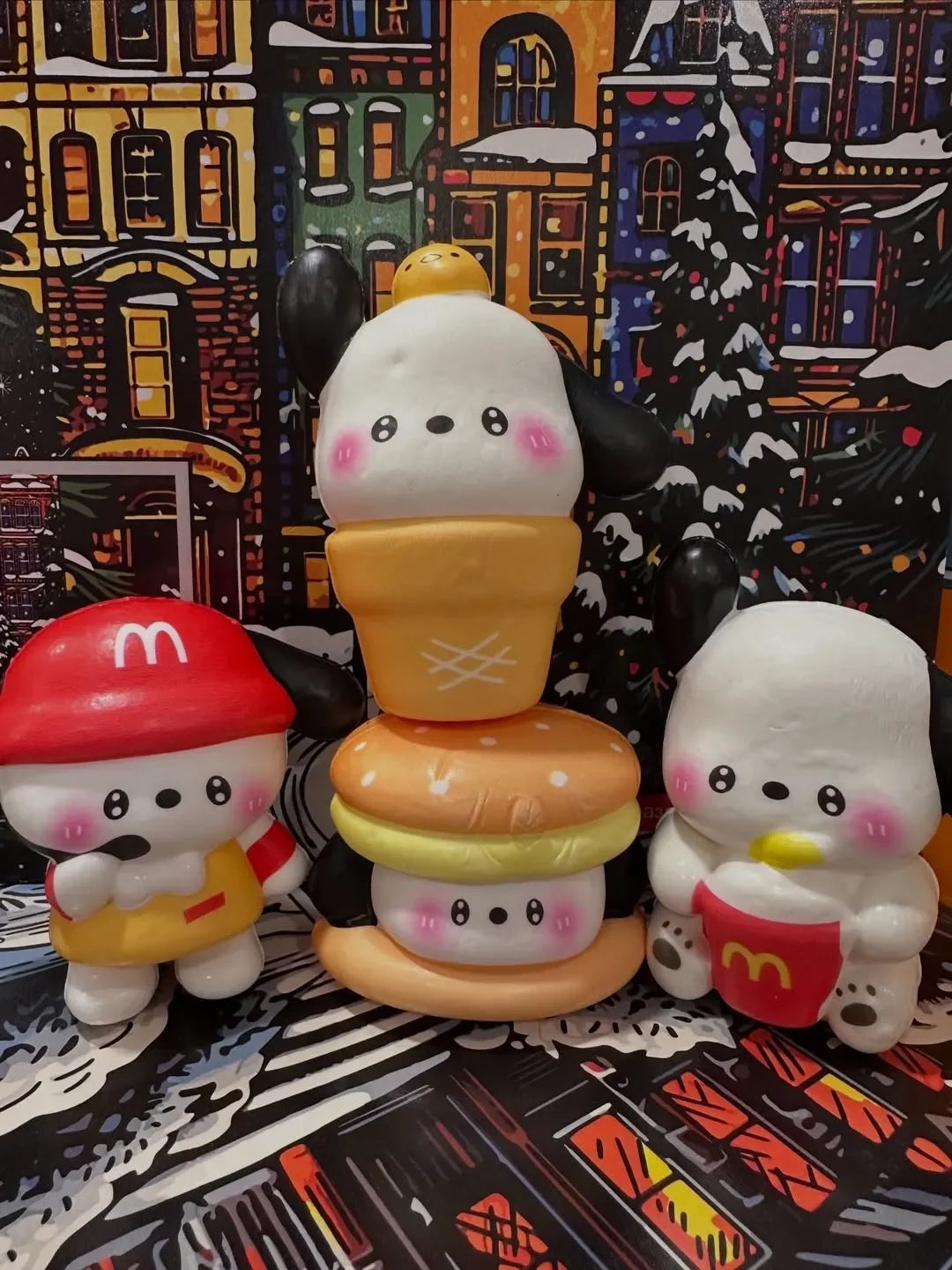 McDonalds Pochacco Squishy Toy