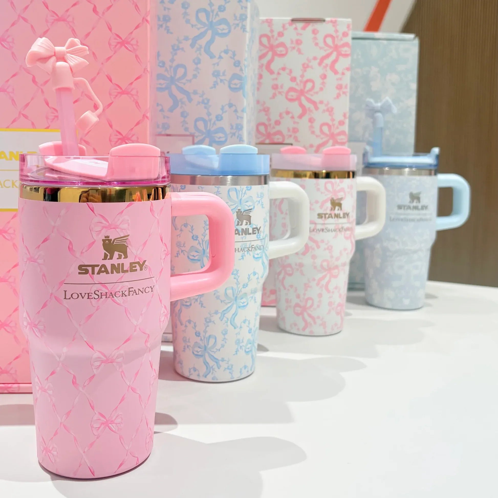 Stanley x LoveShackFancy Flowstate Quencher