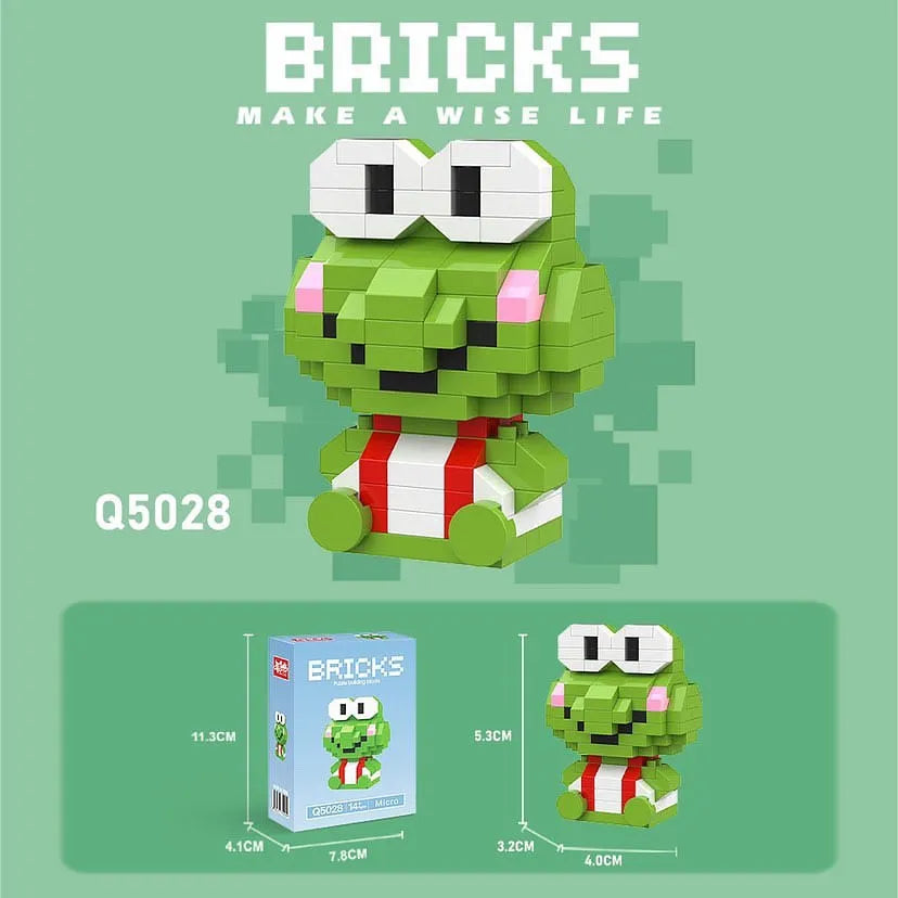 Sanliou Sitters Model Micro Building Blocks