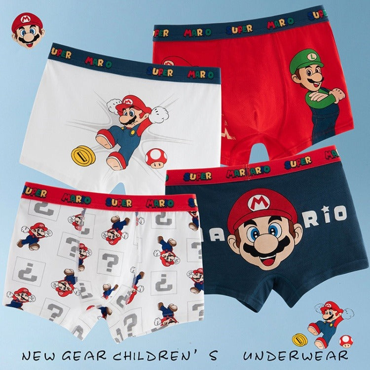 Super Mario Level-Up Boxer Briefs
