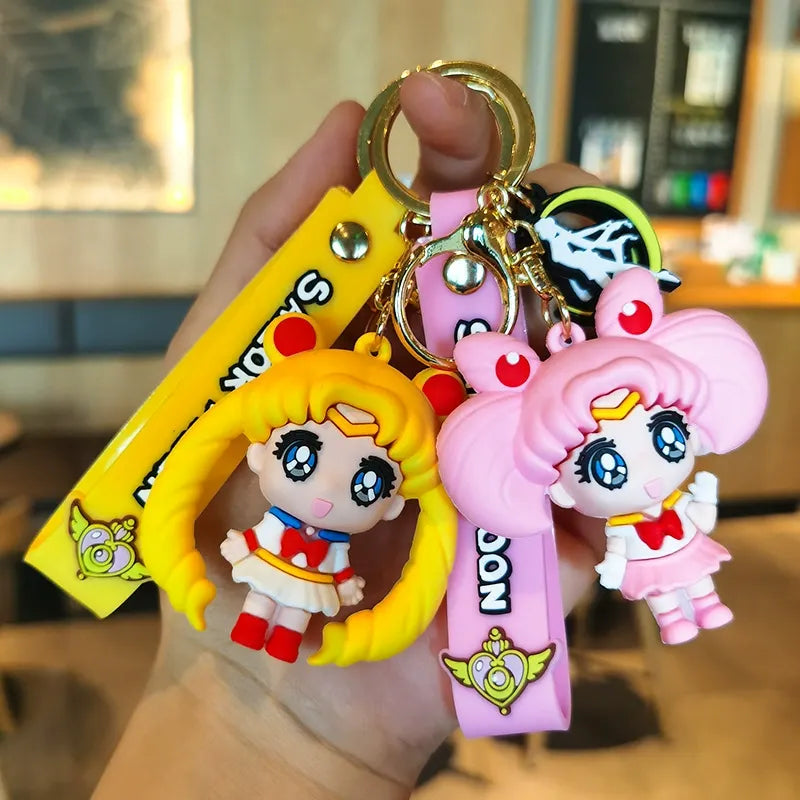 Sailor Moon Scouts 3D Keychain
