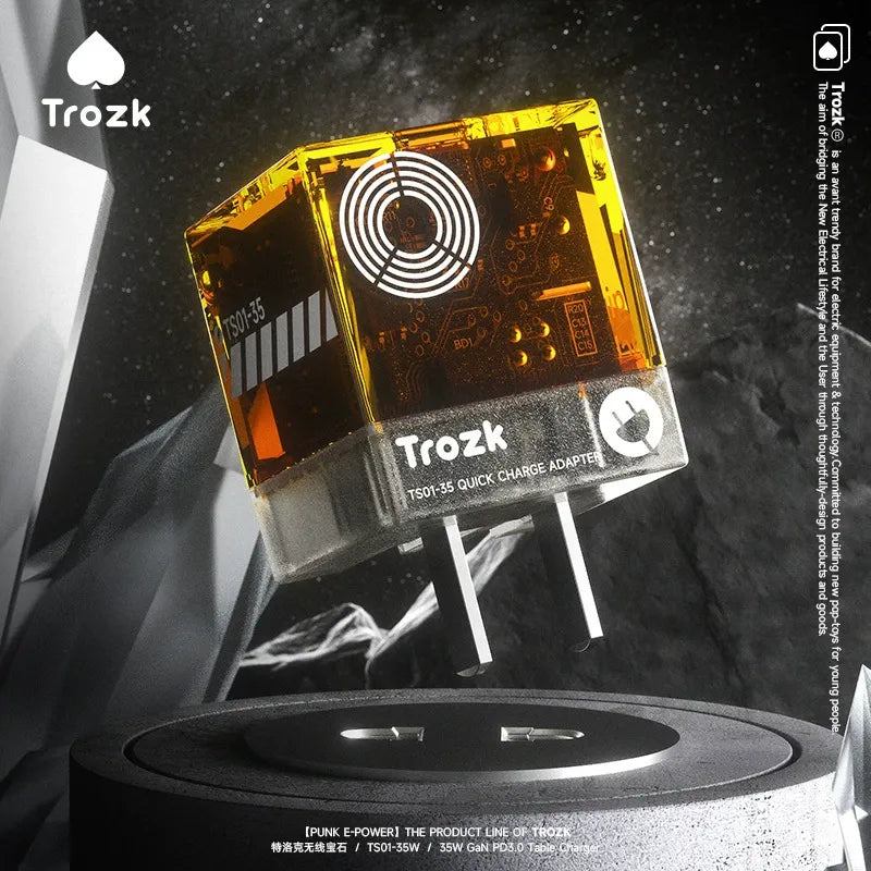 Trozk Infinity Stonre 35W GaN Charger