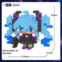 Hatsune Miku Digital Diva SCL8888 3D Chibi Blocks