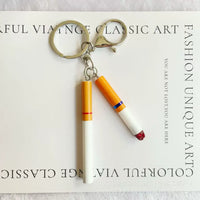 Simulated Cigarette Keychain Set