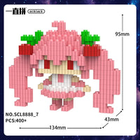 Hatsune Miku Digital Diva SCL8888 3D Chibi Blocks