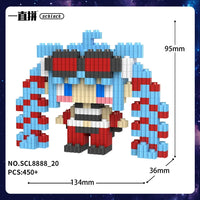 Hatsune Miku Digital Diva SCL8888 3D Chibi Blocks