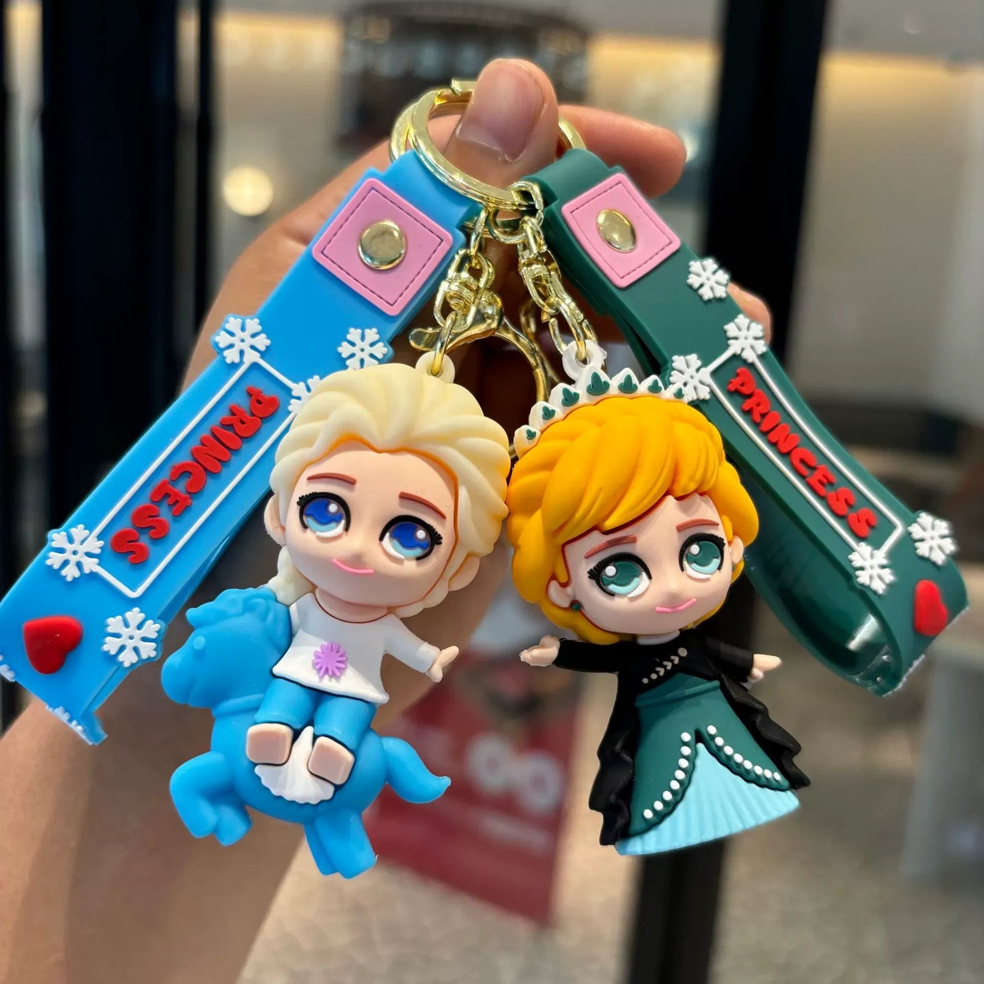 Frozen Ice Adventure Keychain