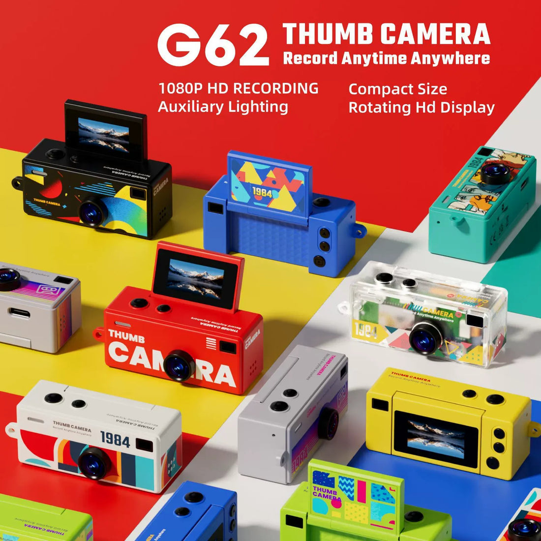 G62 Keychain Thumb Camera