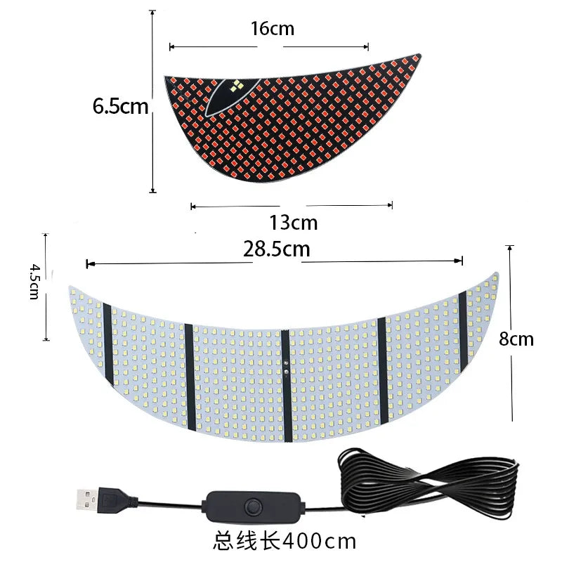 Gengar Phantom Grin Car LED Display