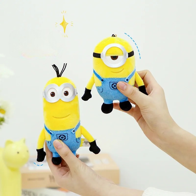 Minniun Goggle Eyed Plush Keychain