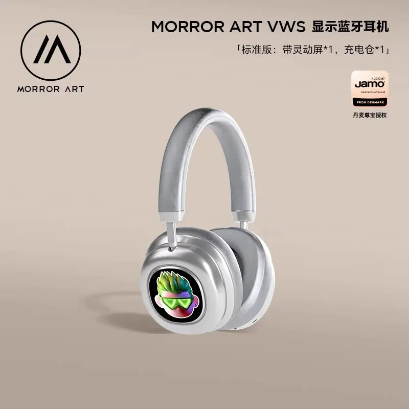 MORROR ART VWS Display Bluetooth Headphones
