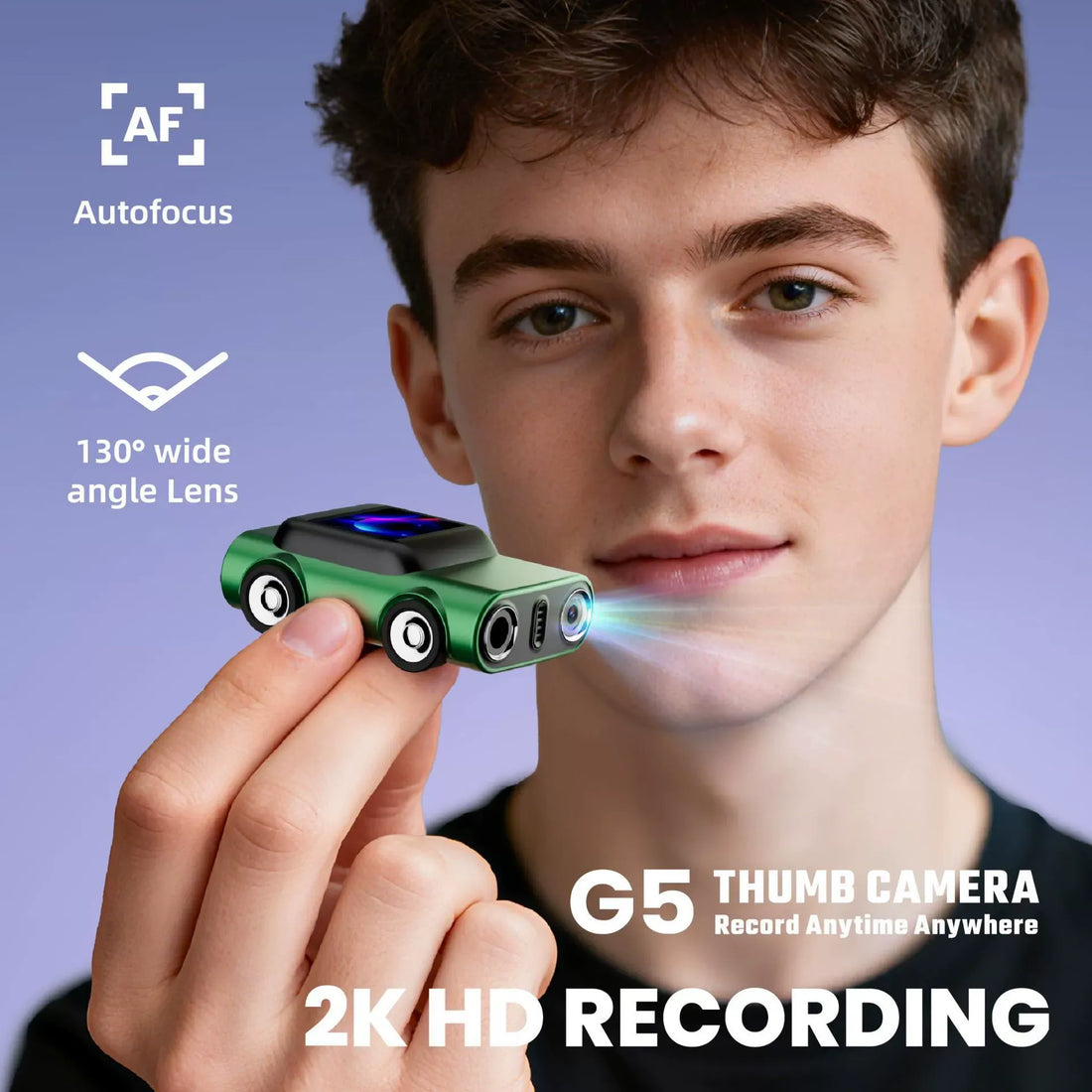 G5 Car-Shaped 2K Thumb Camera