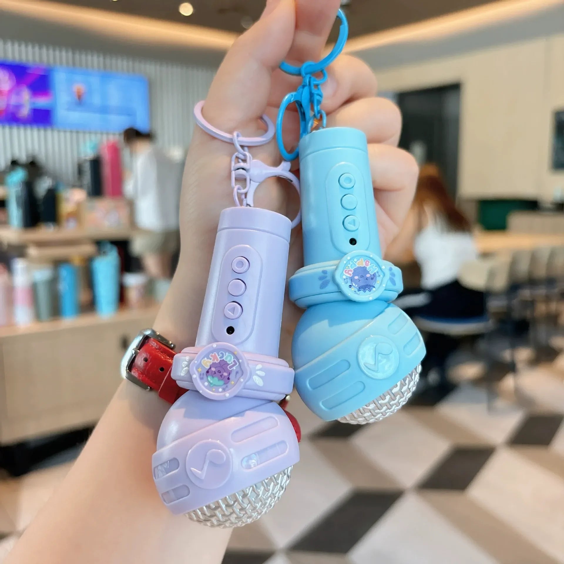 Voice Vault Mike Recorder Keychain