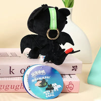 Fury Light & Sound Dragon Plush Keychain
