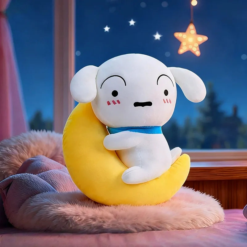 Shinchan & Shiro Sleepy Stars Plush