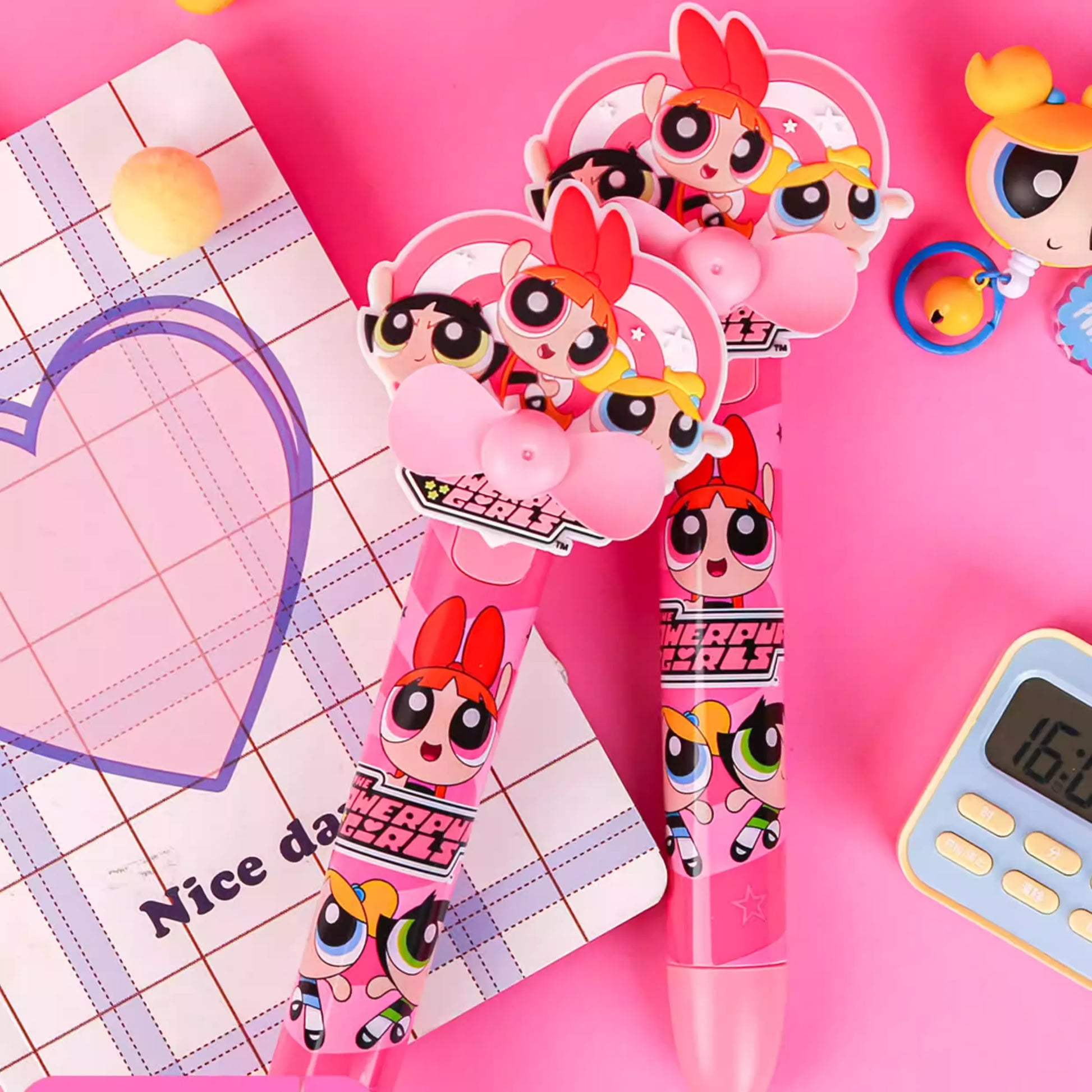Powerpuff Girls Cool Fan Pen