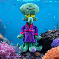 Squidward Luxury Robe Plushie (35 cm)