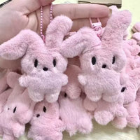Sugar and Spice Bunny Plush Keychain