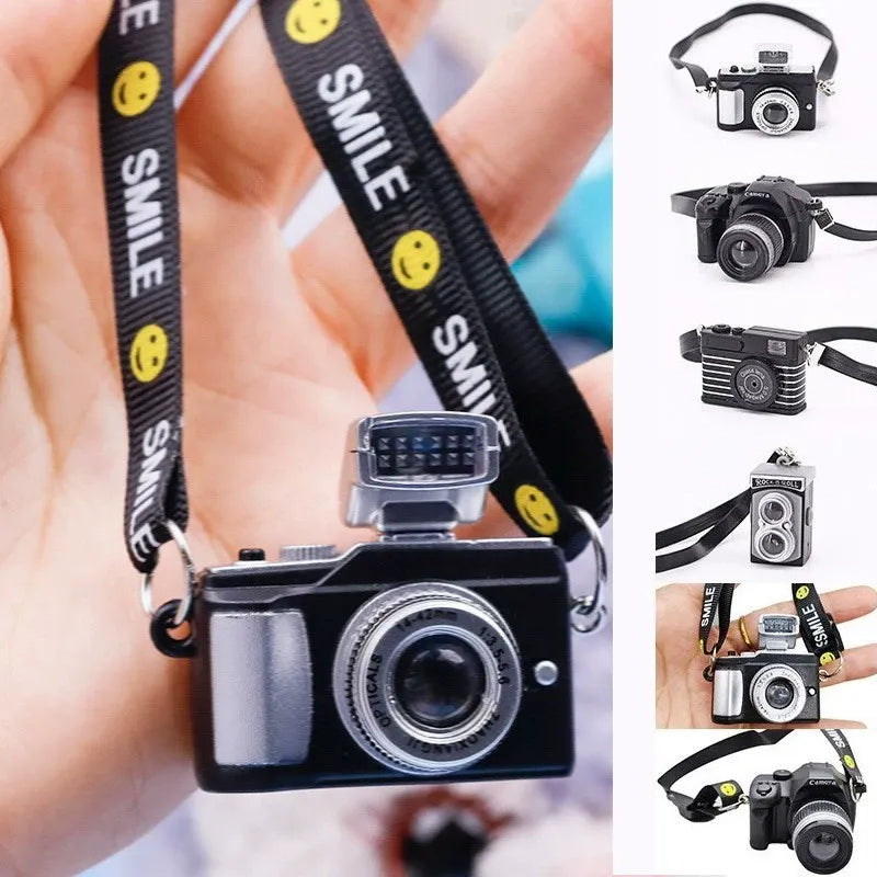 Flash Snap Mini Simulation Camera Keychain