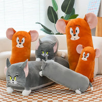 Tom & Jerry Cylindrical Long Pillow