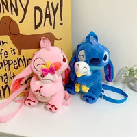 Cosmic Stitch Hugs Duck Plush Backpack