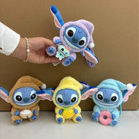 Cosmic Alien Snack Attack Plush Keychain