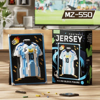 World Cup Legends Micro-Particle Football Jersey Building Blocks