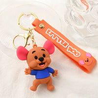 Hundred Acre Friends Classic Keychain