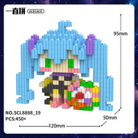 Hatsune Miku Digital Diva SCL8888 3D Chibi Blocks