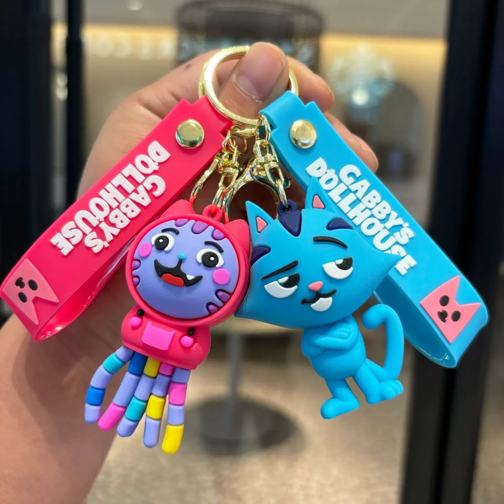 Gaby's Dollhouse Crew Keychain