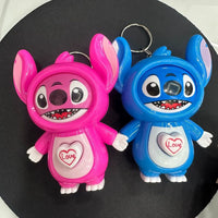 Stitch & Angel Mood Swings Keychain