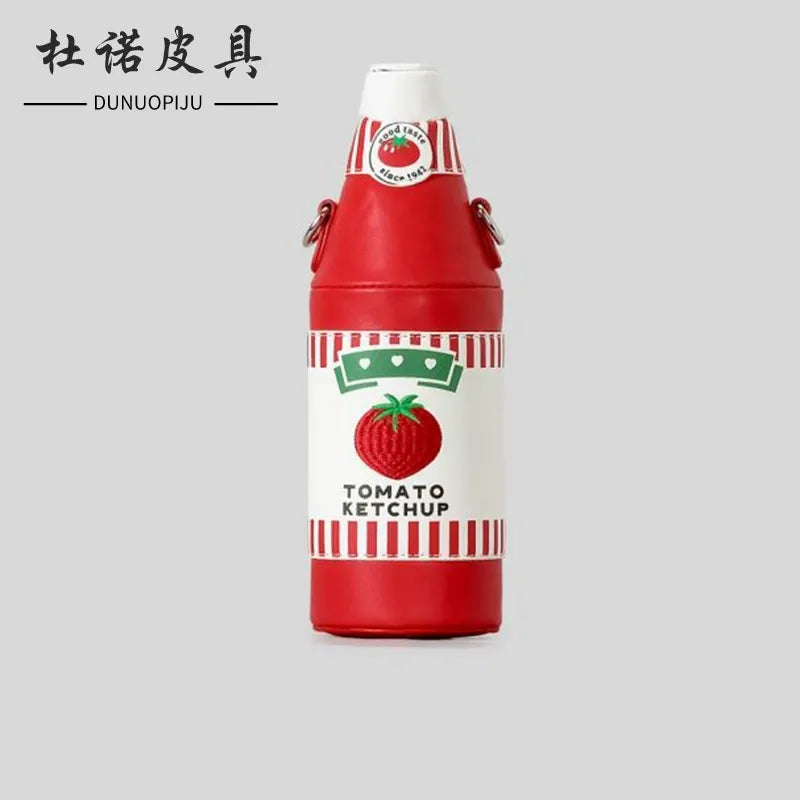 Retro-Pantry Premium Novelty Bottle Crossbody Bags