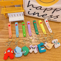 Alphabet Lore Letter Keychains