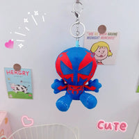 Spider Verse Hero Hugs Plush Keychain