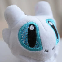 Fury Unleashed Dragon Plush Keychain
