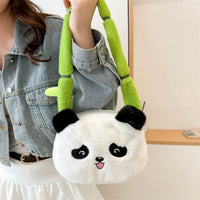Bamboo Carry Panda Plush Bag