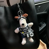 Gromit Camera Pup Plush Keychain