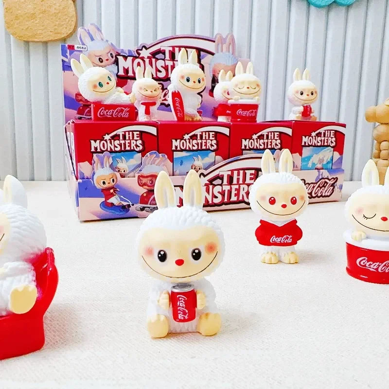 Labubu Mini Coca Cola Figurines Blind Box