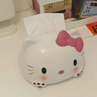 Hello Kitty Kawaii Head Tissue Box