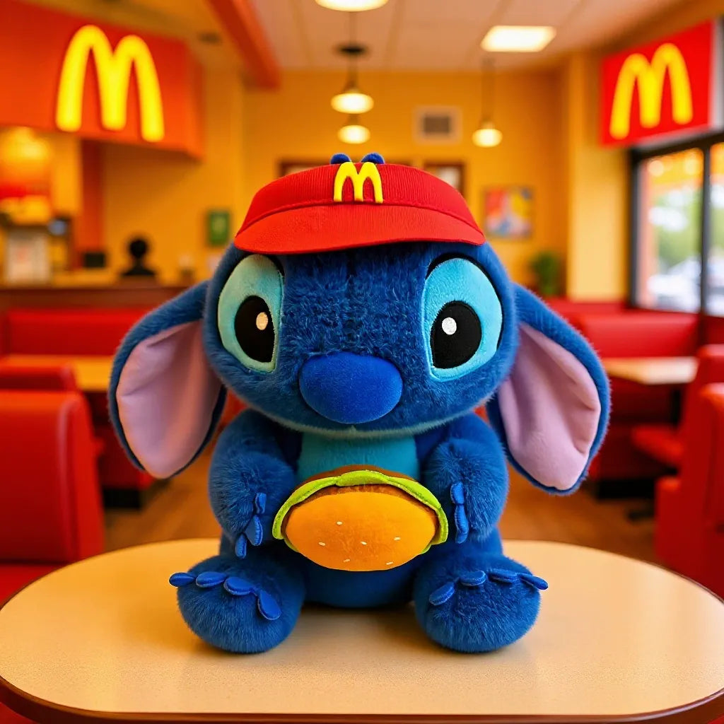 Cosmic Alien Burger Grab Plushie (30 cm)