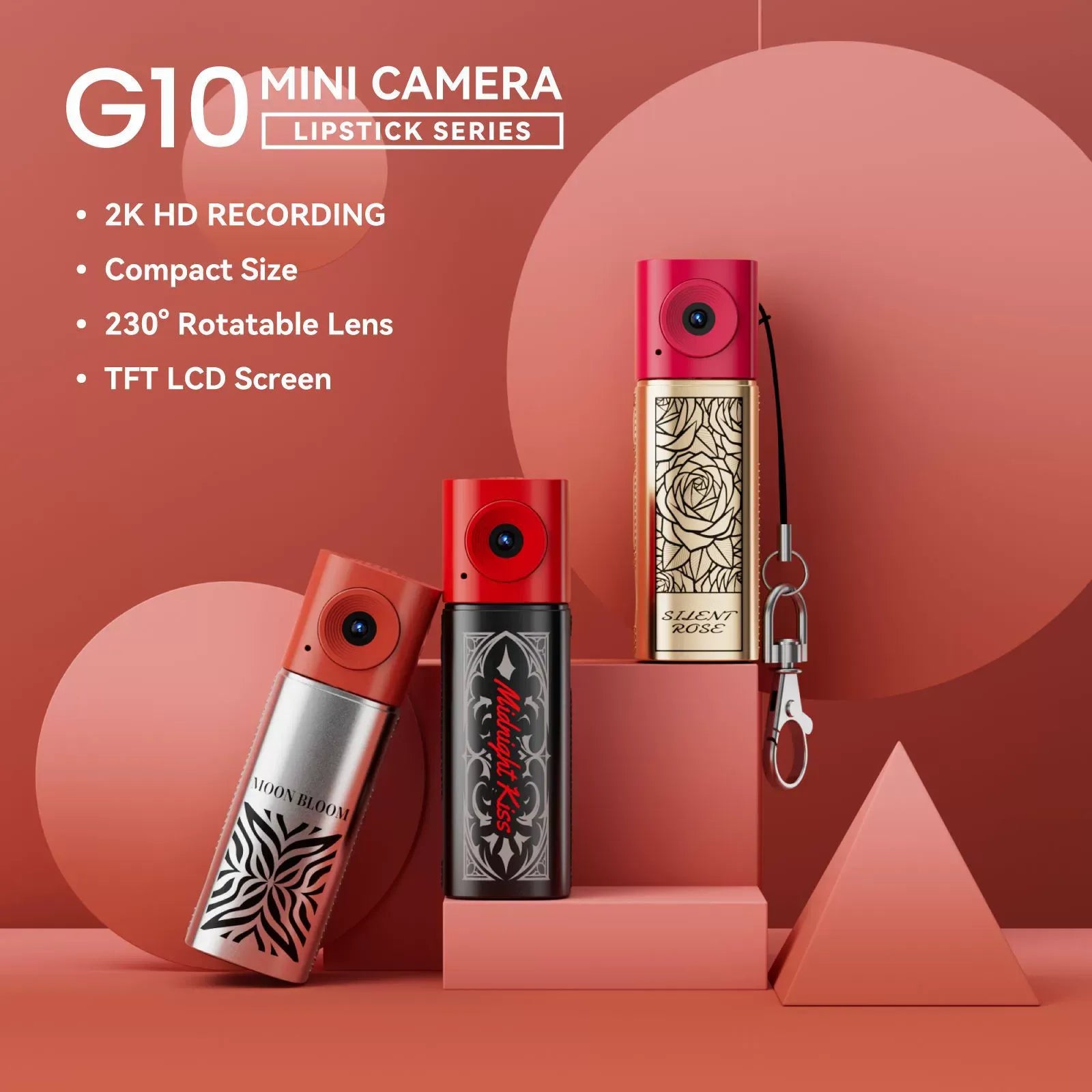 Moon Bloom G10 Lipstick Camera