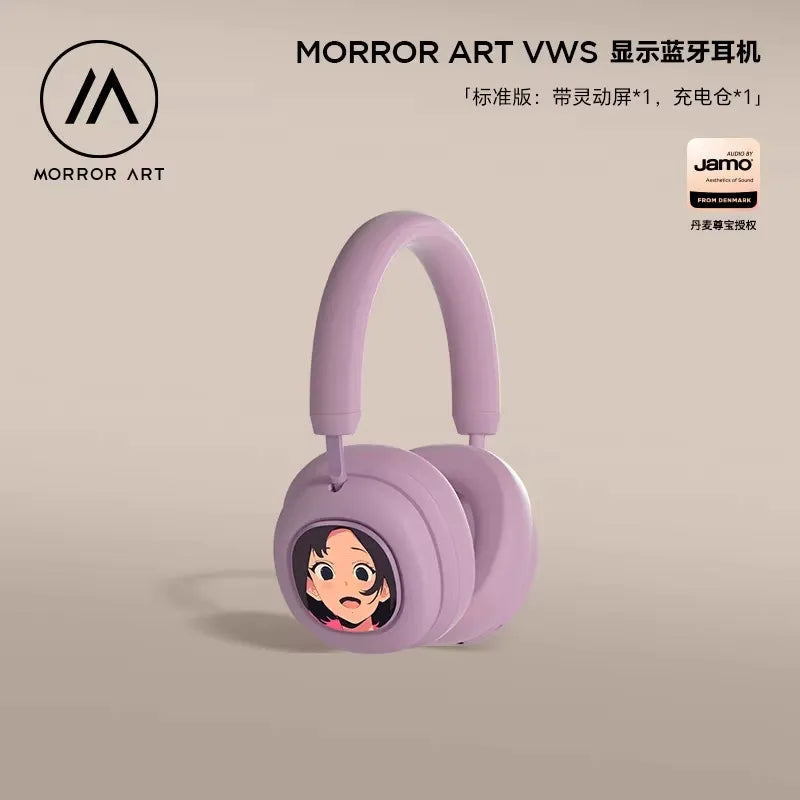 MORROR ART VWS Display Bluetooth Headphones