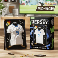 World Cup Legends Micro-Particle Football Jersey Building Blocks