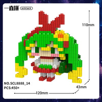 Hatsune Miku Digital Diva SCL8888 3D Chibi Blocks