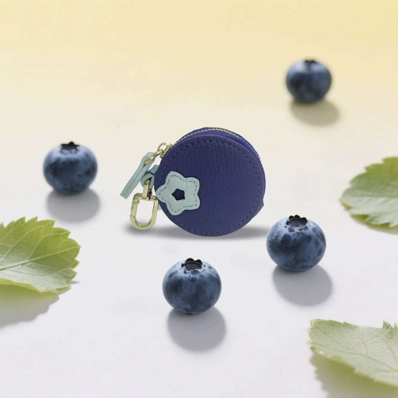 Fruity Charm Leather Bag Coin Purse