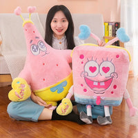 Patrick & SpongeBob Love Plushies