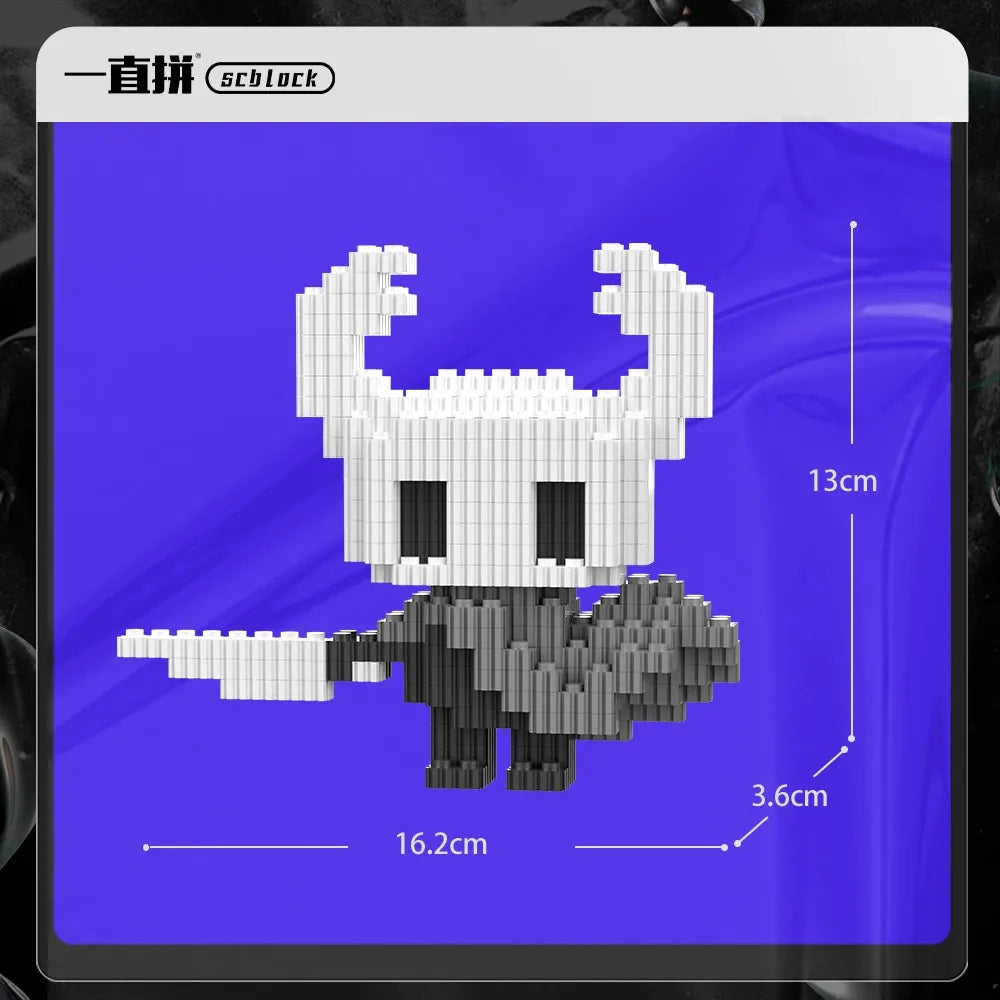 Hollow Knight 3D Chibi Micro Building Blocks